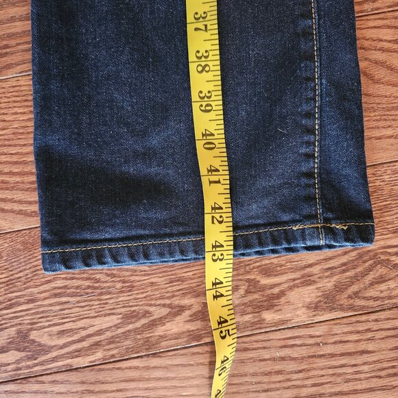 Mossimo Curvy Bootcut Jeans Women’s Size 16 Regula Blue Premium Denim 99% Cotton - Picture 8 of 12